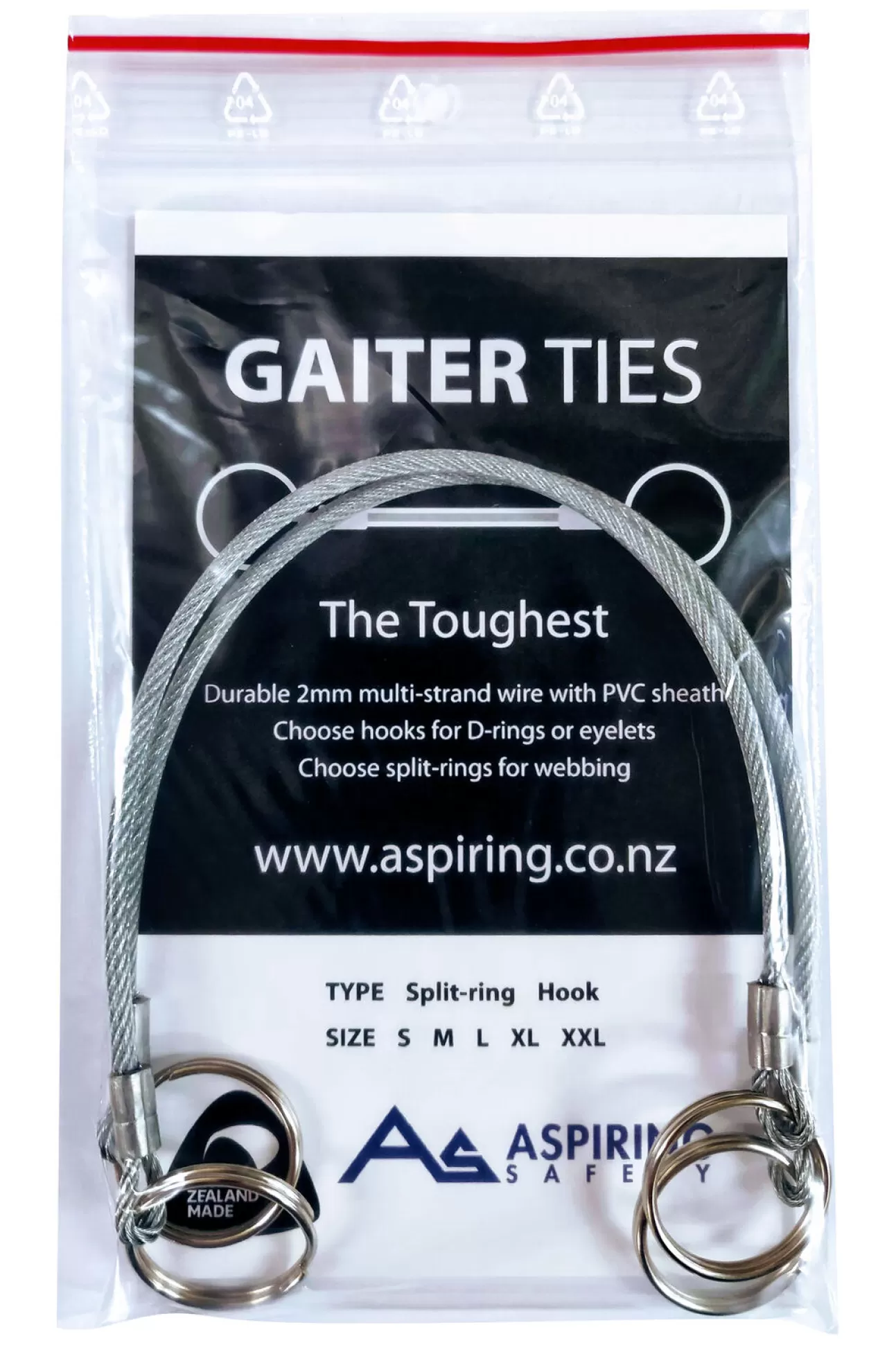 Aspiring Safety Gaiter Ties>Macpac Sale