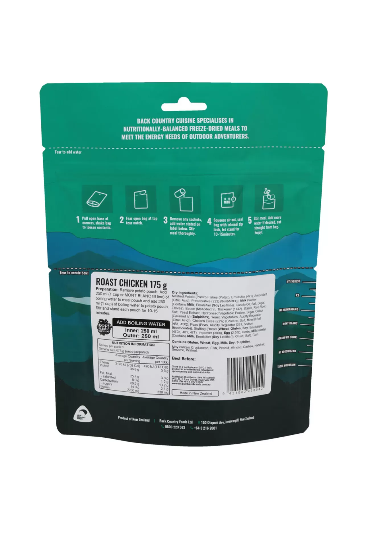 Back Country Cuisine Roast Chicken —175 G>Macpac Cheap
