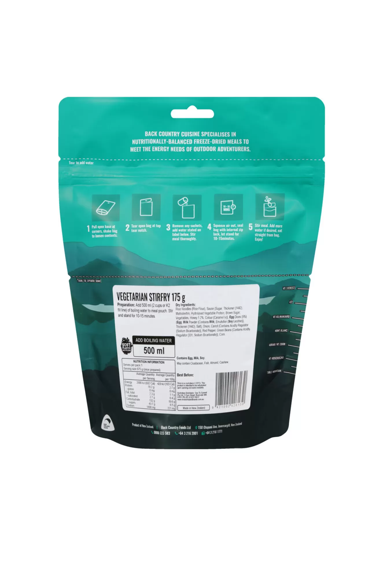 Back Country Cuisine Vegetarian Stirfry —175 G>Macpac Online