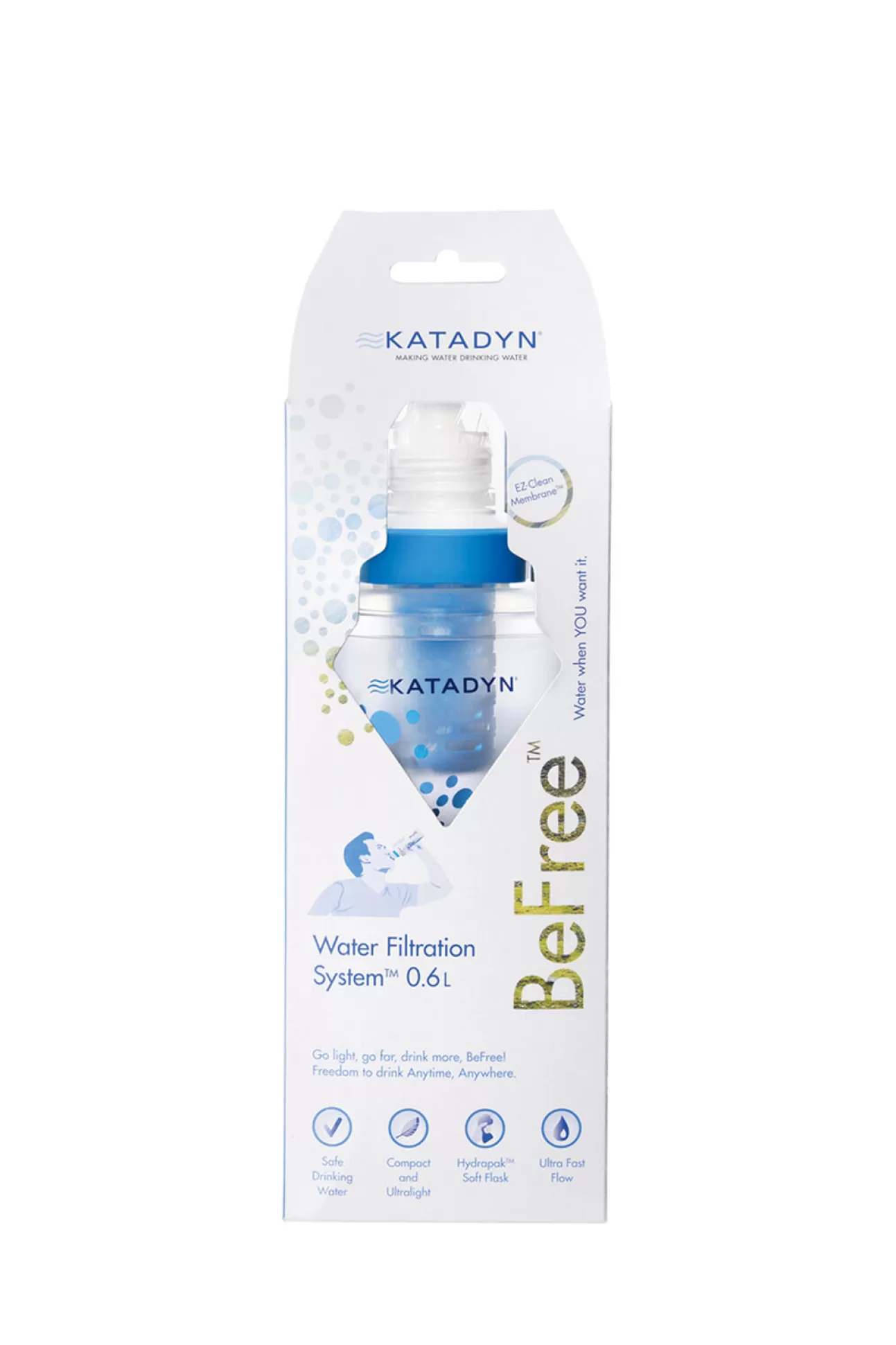 Katadyn Befree 0.6L Water Filter>Macpac Hot