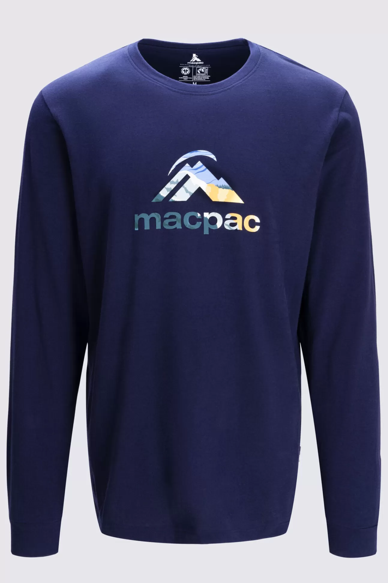 Men'S Logo Long Sleeve T-Shirt>Macpac Best Sale