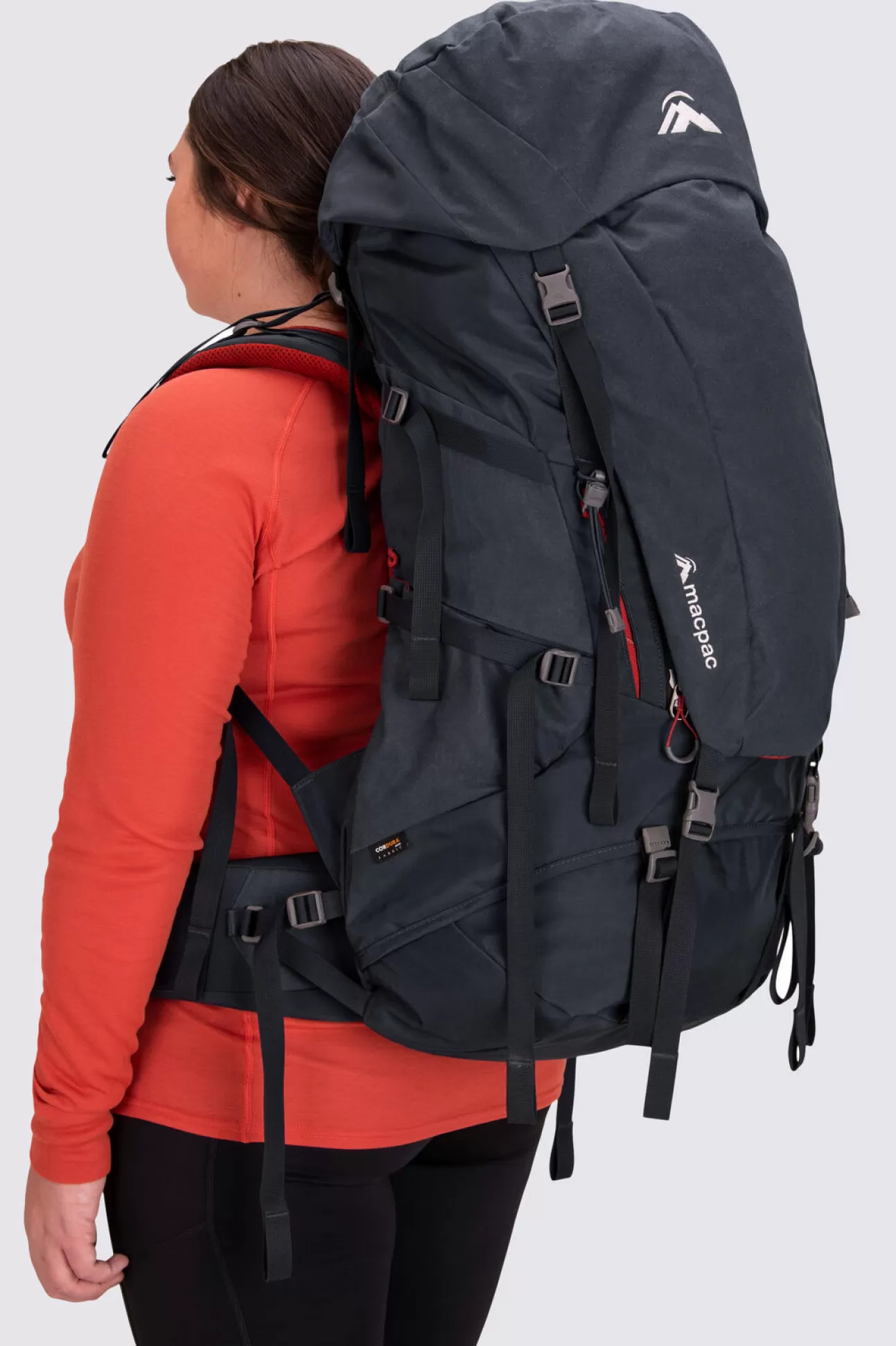 Torlesse Aztec® Front Zip 65L Hiking Backpack>Macpac New