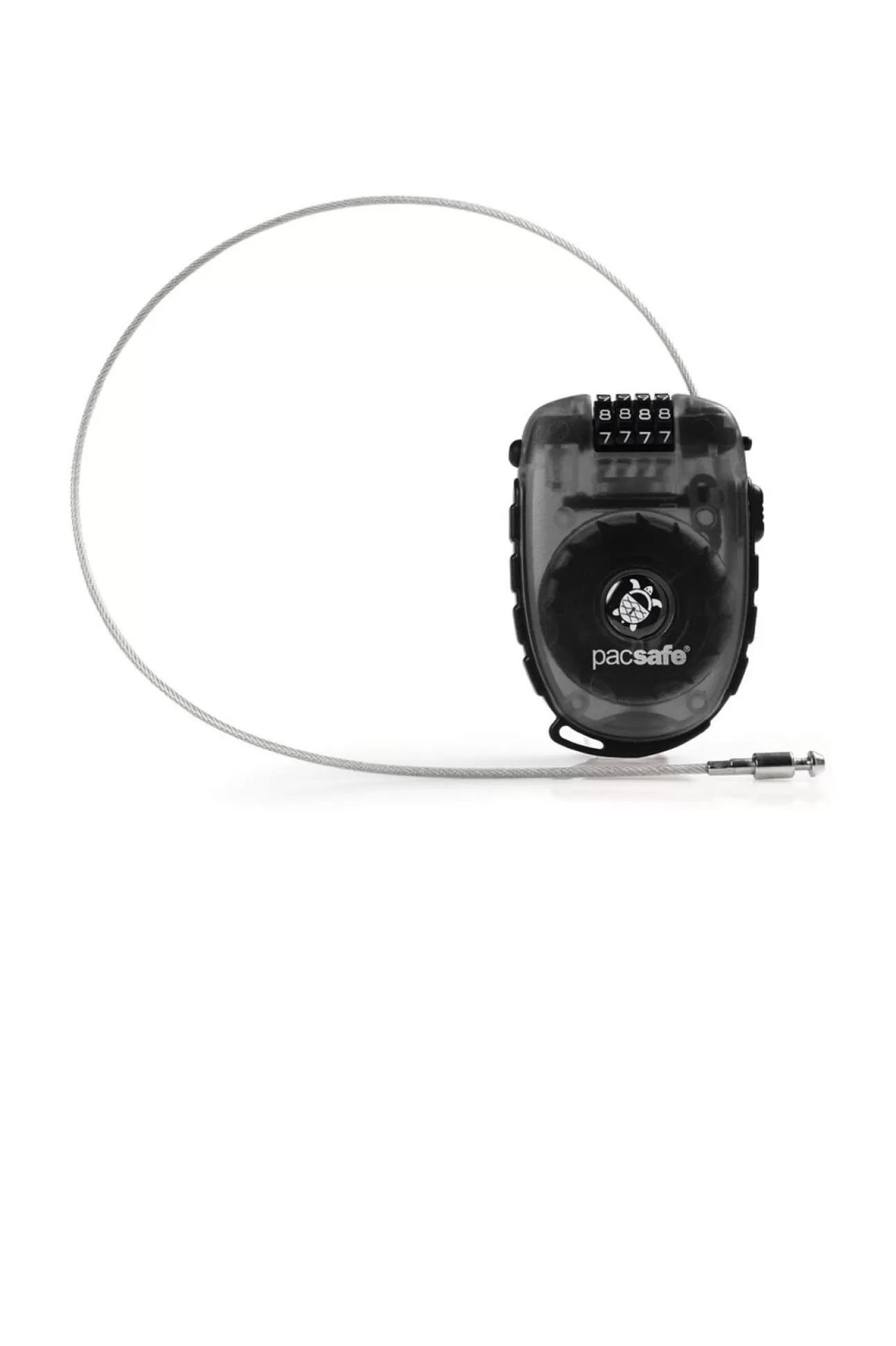 Pacsafe Retractasafe 250 Retractable Cable Lock 4-Dial>Macpac Clearance