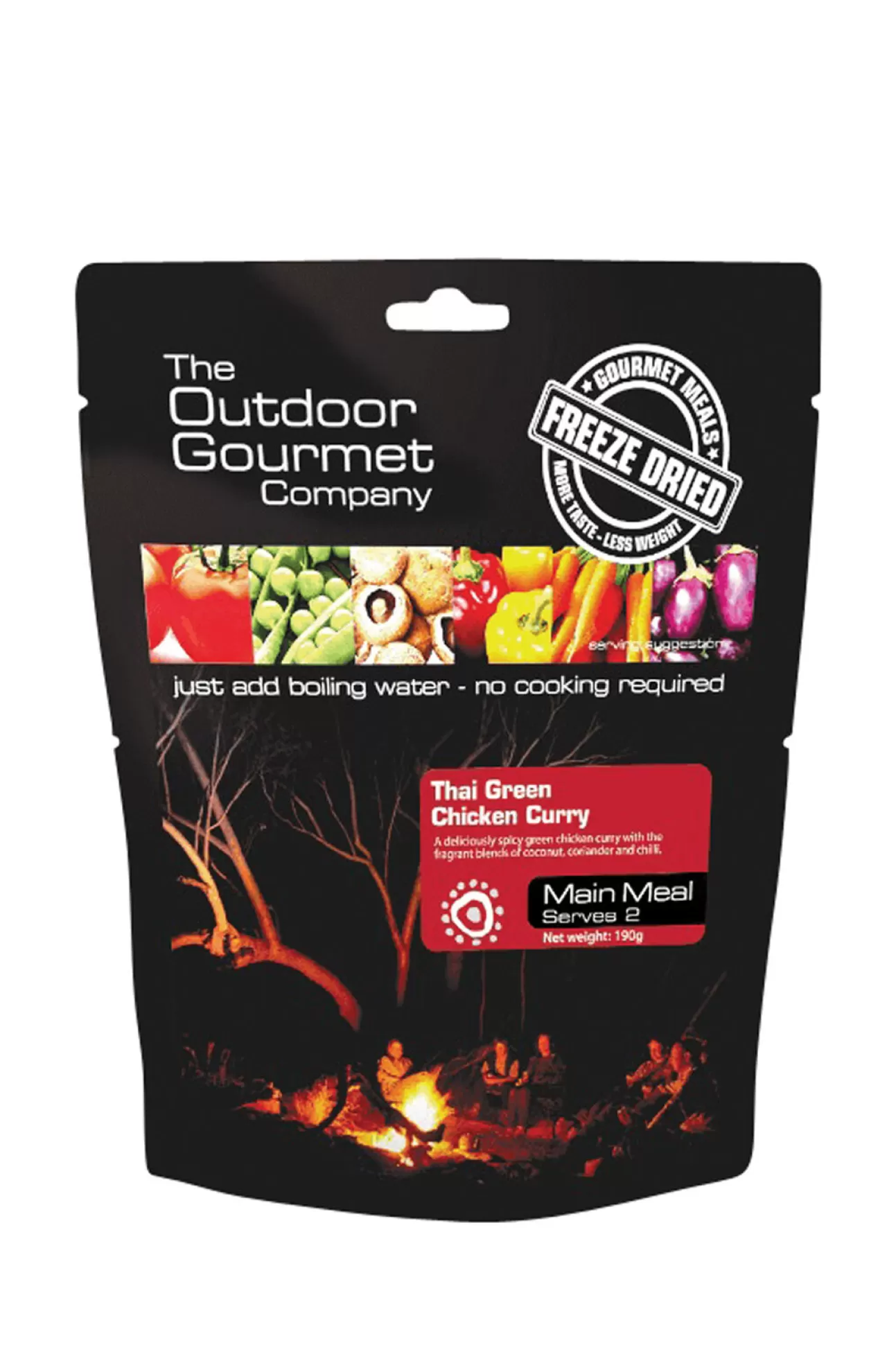 The Outdoor Gourmet Company Thai Green Chicken Curry —190 G>Macpac Best